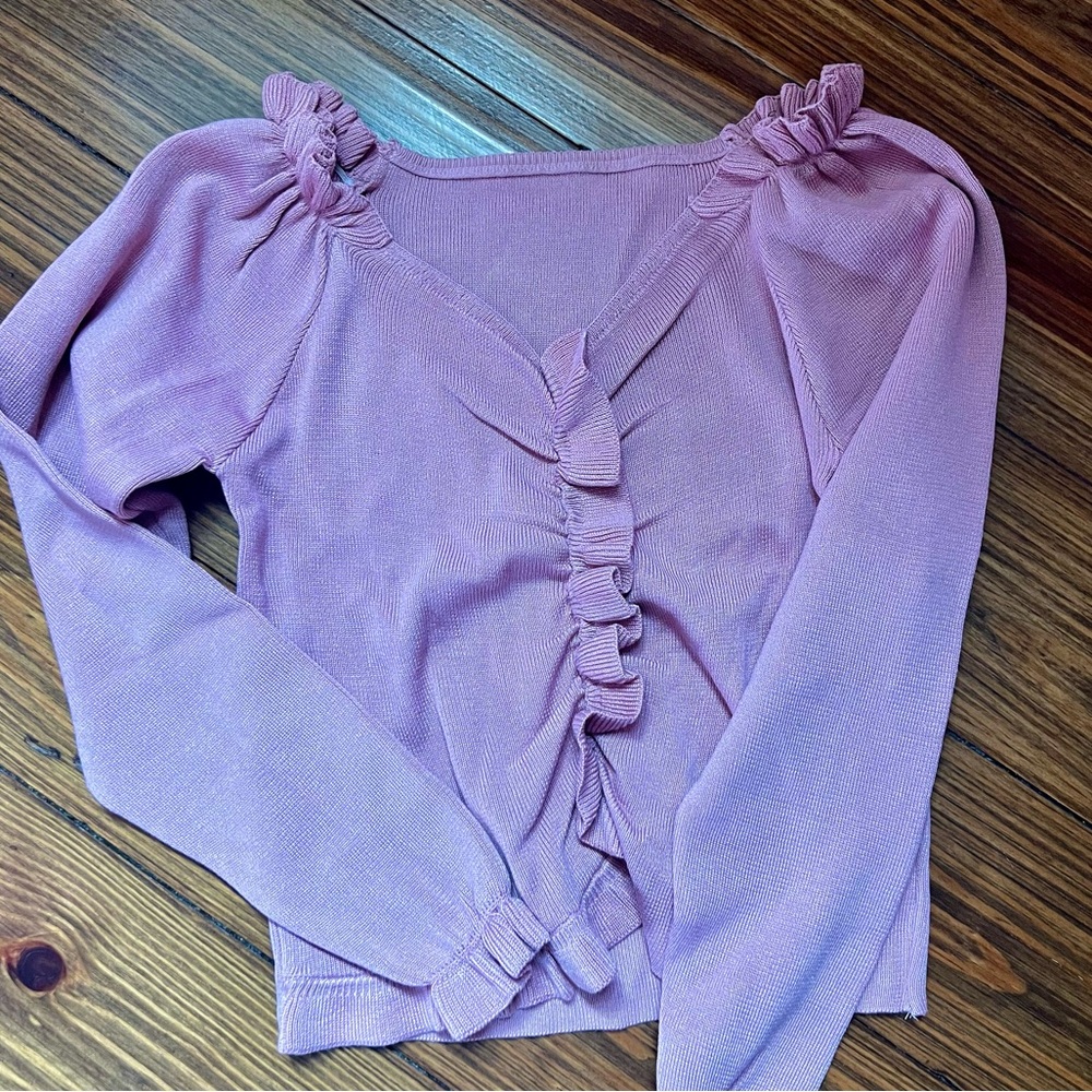 LIGHT PINK DETAILED SWEATER